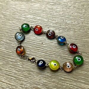 Evil Eye Multicored Bracelet